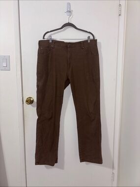 Dickies Men's XL Brown Straight-Leg Work Pants